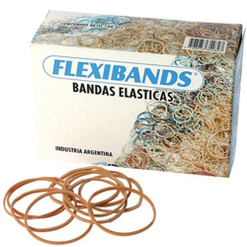 Banditas Elasticas Flexibands Caja X 100gr Bandas Elasticas