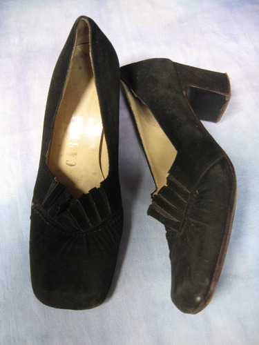 Zapatos De Cuero Vintage