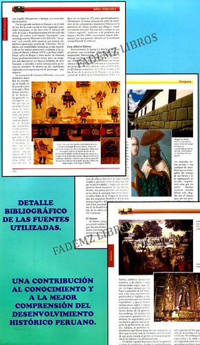 Imagen 2 de 2 de Libro Enciclopedia Historia Del Perú Lexus Original + Cd Rom