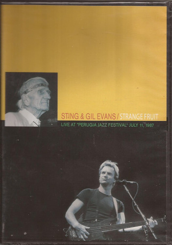 Dvd Sting & Gil Evans Strange Fruit ( Sellado De Fábrica)