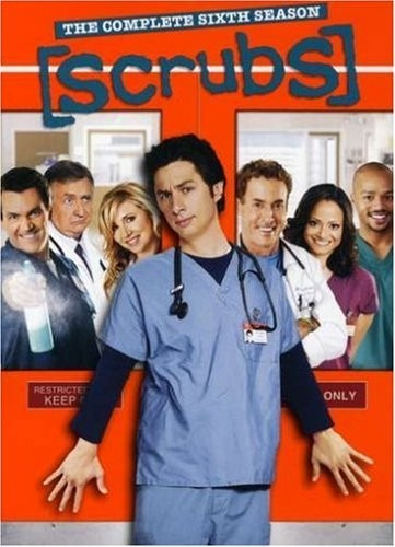 Scrubs Temporada 6 Seis Serie Tv Importada Discos Dvd