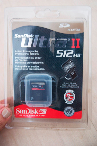 Sandisk Ultra Ii Sd Plus Con Usb 512mb