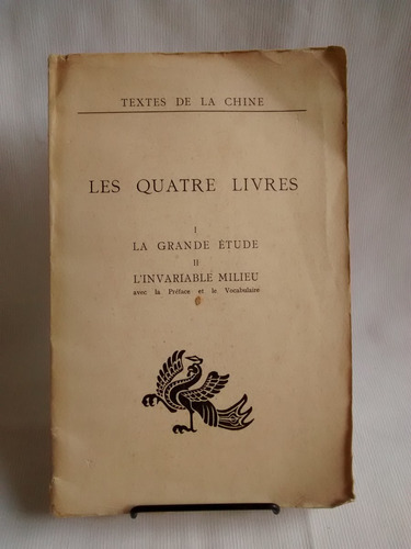 Les Quatre Livres Seraphin Couvreur Cathasia Frances  Chino