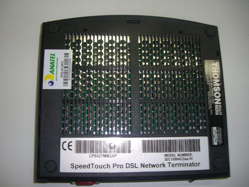 Modem Speed Touch Pro Dsl Network Terminator Thomson S/fonte (Usado)