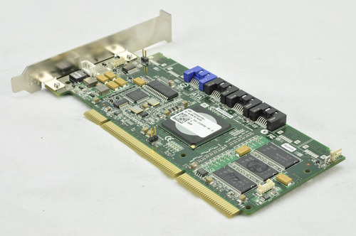 Controladora Adaptec Sata Ii Pci-x 4 Port Aar-2420sa/128+