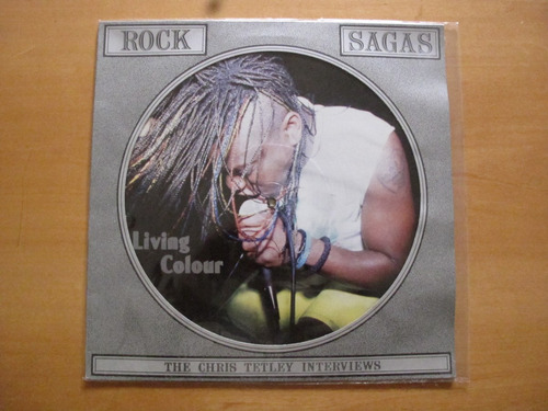 Living Colour Rock Sagas Picture Disc Interview Coleccion