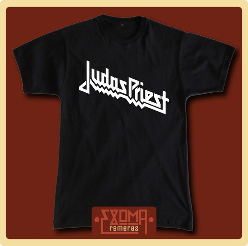 Exoma Remeras Rock Judas Priest Talle Hombre Mujer Niño