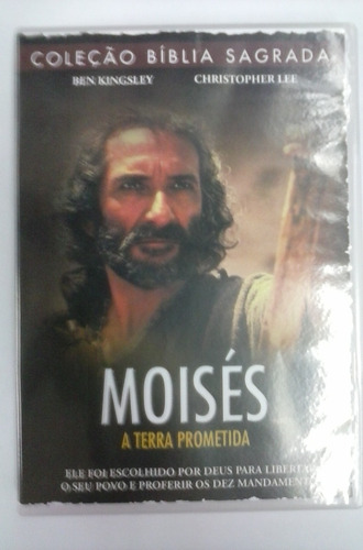 Dvd Moisés Aterra Prometida Coleção Bíblia Sagrada