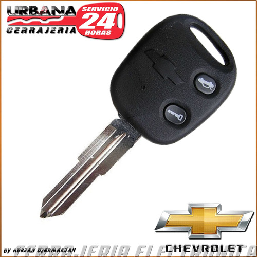 Carcasa Llave Codificada Chevrolet Sail Cerrajeria Urbana