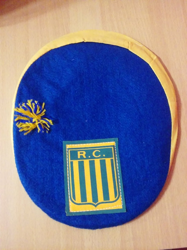 Antigua Gorra Rosario Central Vasca Paño