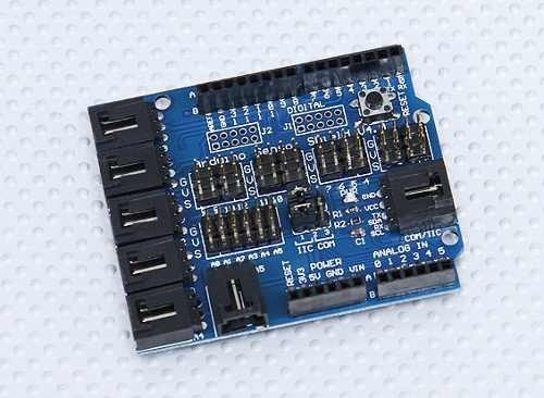 Microcontrolador Arduino Sensor Shield Módulo Digital Analóg