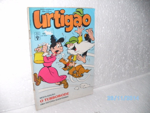Gibi Urtigão Nº107 - Ed.abril /1990 Formatinho Da Equipe Fj!