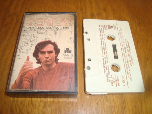 Joan Manuel Serrat - Cada Loco Con Su Tema - Cassette