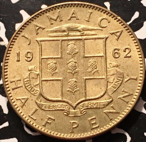 Jamaica 1/2 Penny 1962 * Colonia Inglesa * Elizabeth Ii *