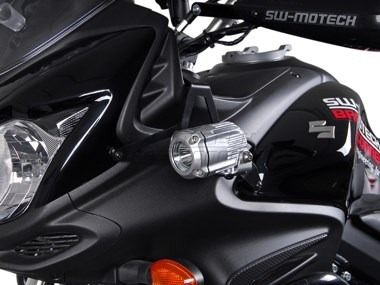 Suzuki Vstrom  650 Montaje Faros Auxiliares Sw Motech Moto