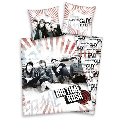 Big Time Rush 395 Juego De Sabanas Importado Reversible