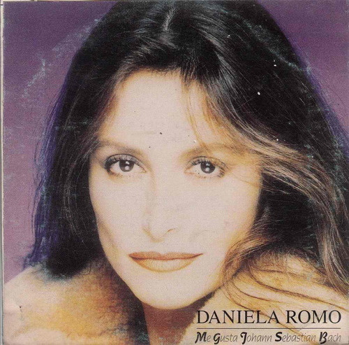 Cd Promo Daniela Romo Mexico 1996 Me Gusta Johann Bach Raro