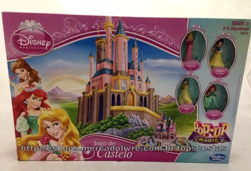 Jogo do Castelo Popup Magic 3D Princesas Disney Hasbro em Promoção na  Americanas