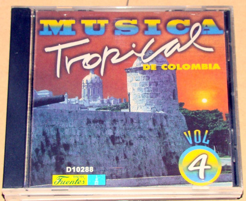 Musica Tropical Colombia V.4 Sonora Dinamita +oa Cd / Kktus