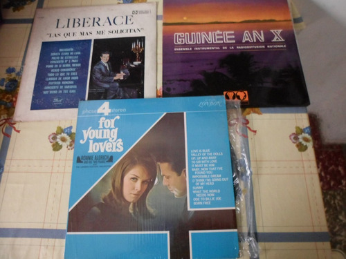 Lote 3 Discos Lp    Piano  - Orquesta - Precio X Los 3 Lp.