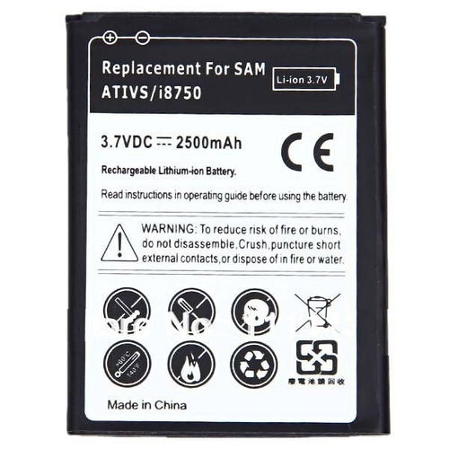 Batería Reemplazo Galaxy Ativ S I8750 I930 2500mah