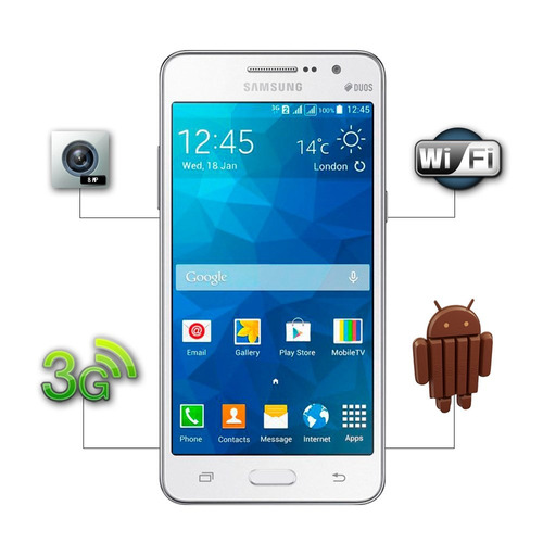 Celular Galaxy Gran Prime Duos Tv G530bt Branco Webfones