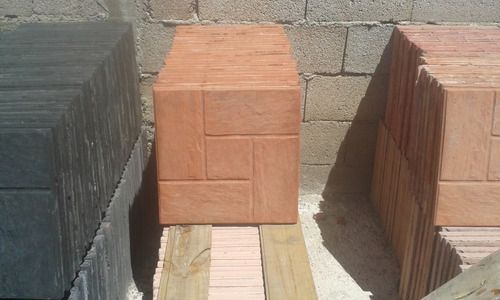 Baldosa De Hormigon Laja Española Piso Vereda Patio Garaje