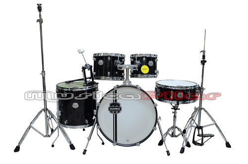 Bateria Voyager Mapex 5c Con Fierros Musica Pilar