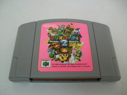 Mario Party 2 Orig Jap P/ Nintendo 64 N64. Envío Barato! Kuy