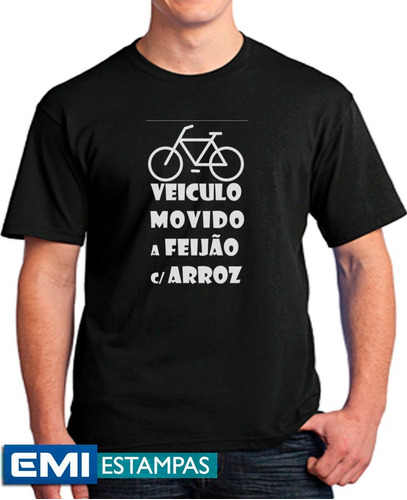 Camisetas Bike Veiculo Movido Arroz E Feijão 2417