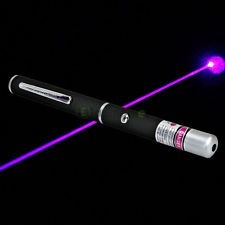 Imagen 2 de 5 de Apuntador Laser Violeta 473nm 15km Con Efectos