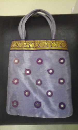 Cartera Bolsito Origen India Con Espejitos Entrega Y Envio Y