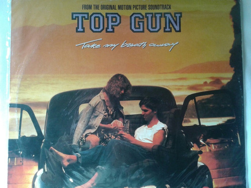 Lp Pelicula Top Gun Take My Breath Away Vinilo Maxi Italia