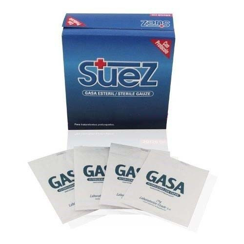 50 Cajas De Gasa Esterilizada Suez 10x10 Distribuidores