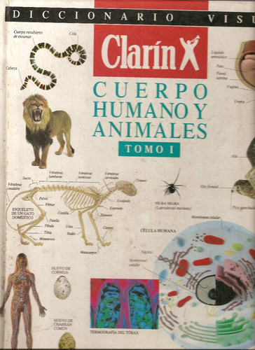 Diccionario Visual Clarin Tomo 1 Cuerpo Humano Y Animales