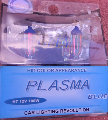 Bombillos Luces Hid Plasma Blue H7 12v 100w