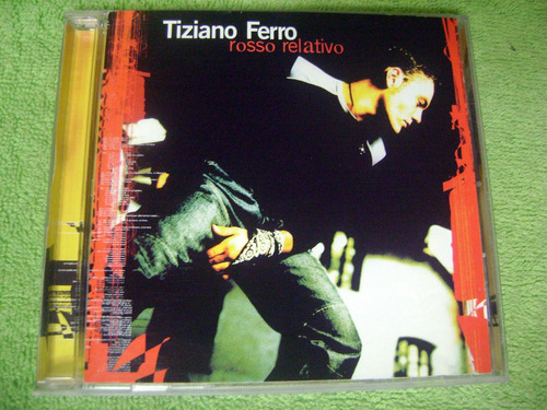 Eam Cd Tiziano Ferro Rosso Relativo 2001 En Italiano + Bonus