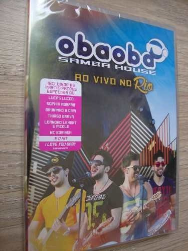 Dvd Oba Oba - Samba House - Ao Vivo No Rio (lacrado)