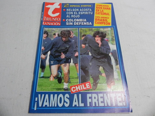 Everton Chile Vamos Al Frente Triunfo Revista Deporte