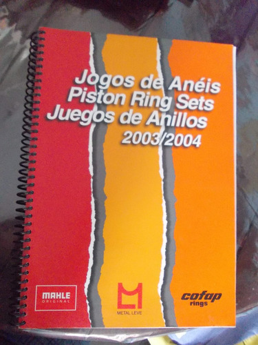 Jogos De Anéis Piston Ring Sets 2003/2004