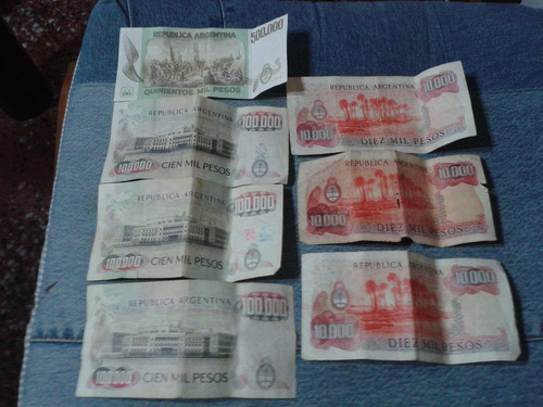 Billetes Argentinos Sin Circular