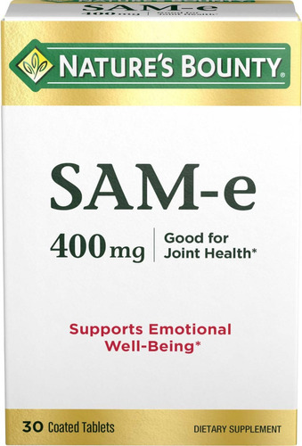 Sam-e 400mg 30 Cápsulas Nature's Bounty