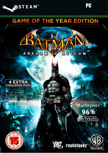 Batman Arkham Asylum Goty | Pc | Steam | Original | Digital | MercadoLibre