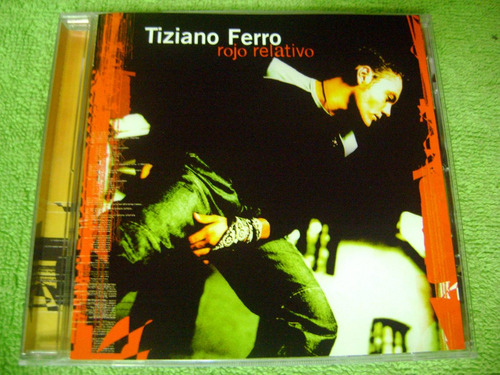 Eam Cd Tiziano Ferro Rojo Relativo 2001 Álbum Debut + Remix 