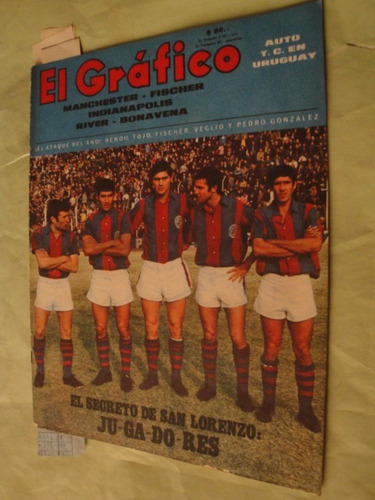 El Grafico 2539 San Lorenzo Boca Bonavena River Velez Copelo