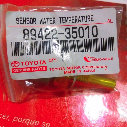 Sensor Temperatura Del Agua Toyota Corolla Fuel Injection