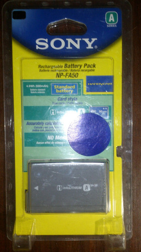 Bateria Sony Original Np-fa50