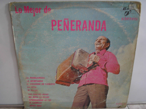 Lp Vinilo Peñaranda  Lo Mejor Volumen 1 Printed Venezuela