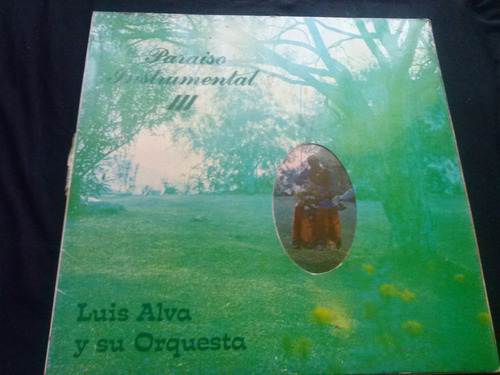 Lp Luis Alva Y Su Orquesta Paraiso Instrumental Ill
