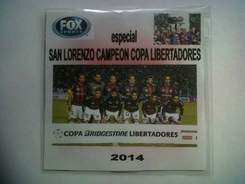 San Lorenzo Dvd Fox Sports Campeon Libertadores 2014